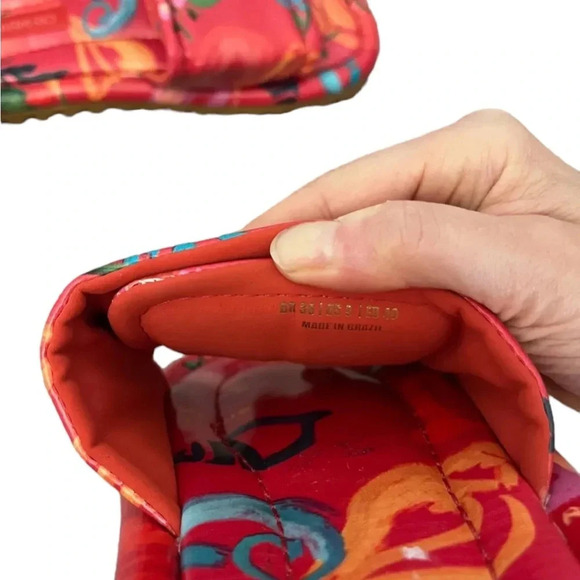 Farm Rio Vegan‎ Leather Tropical Slides 9 - Picture 4 of 6